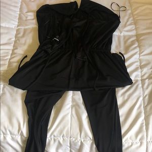 Black jumpsuit